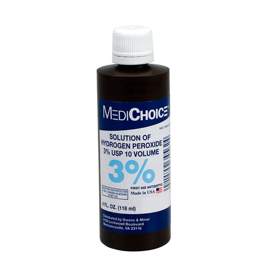 First Aid Only Hydrogen Peroxide, 3%, 4 oz Bottle