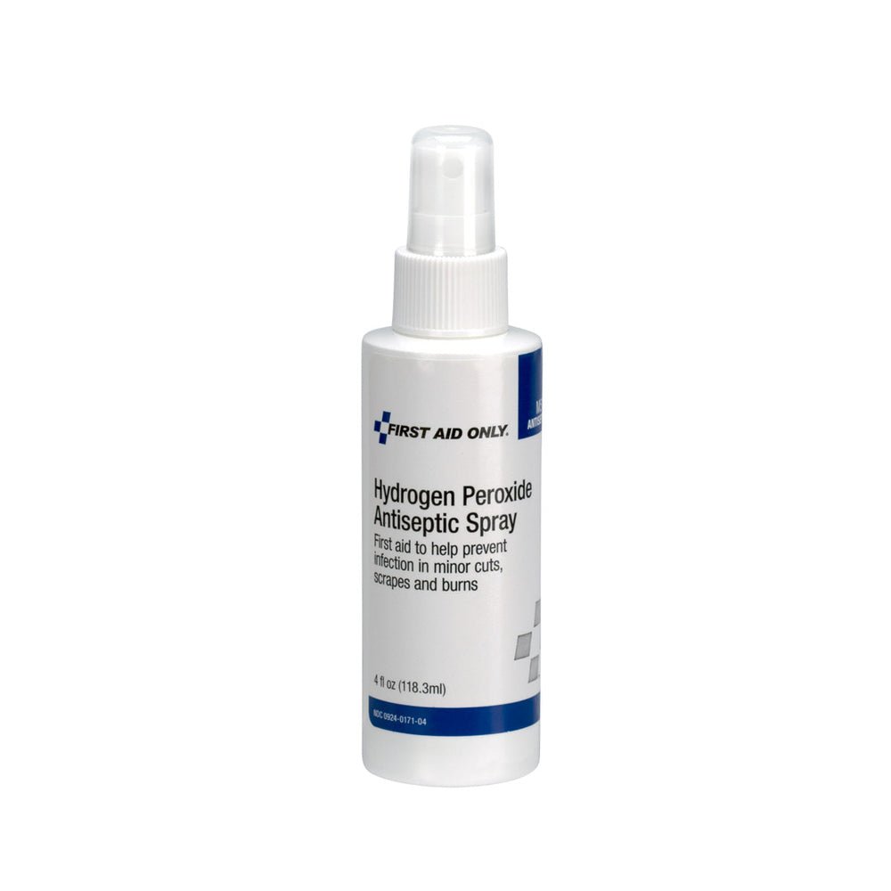 First Aid Only Hydrogen Peroxide Spray, 4 oz. Pump (Case of 12)