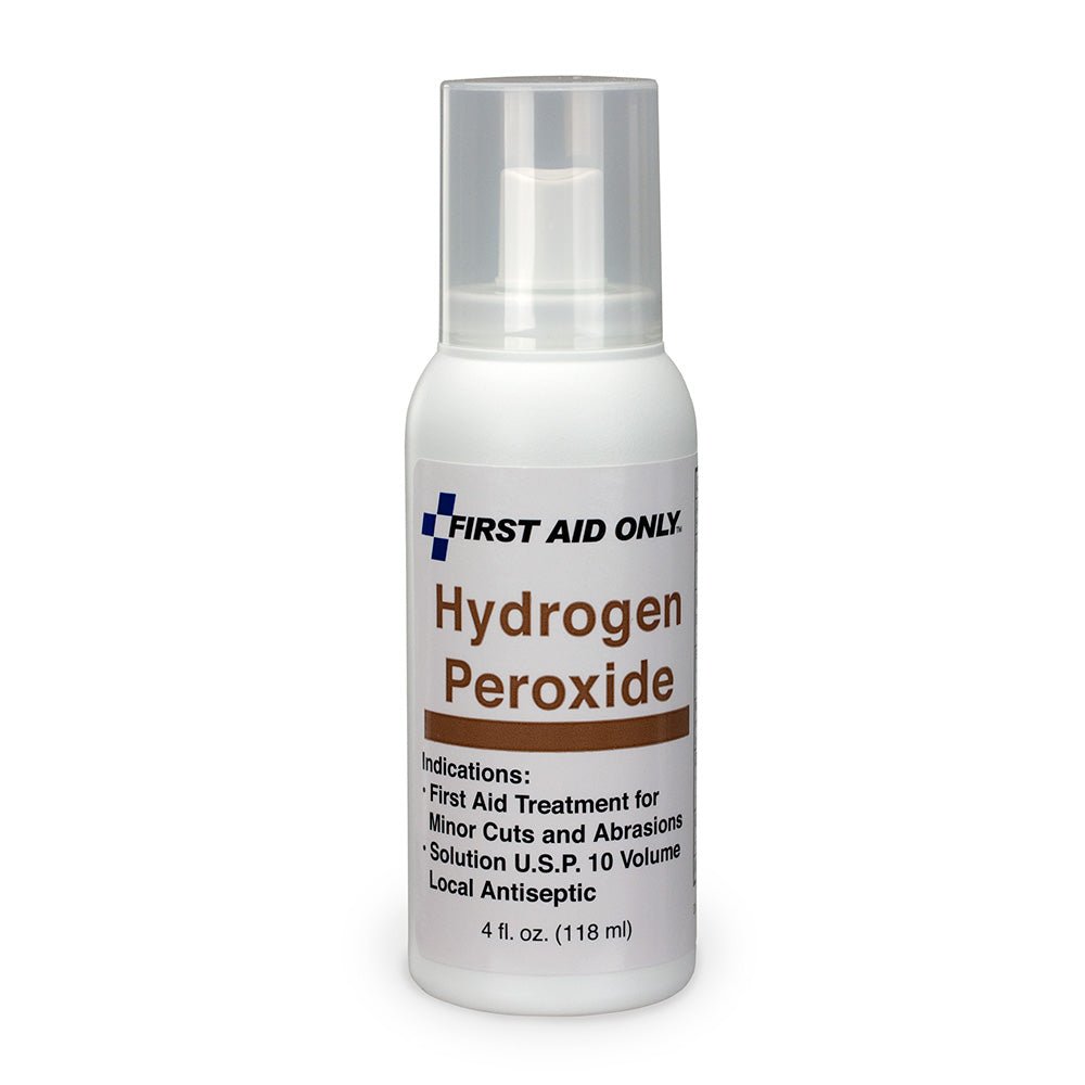 First Aid Only Hydrogen Peroxide Spray, 4 oz. Pump (Case of 12)