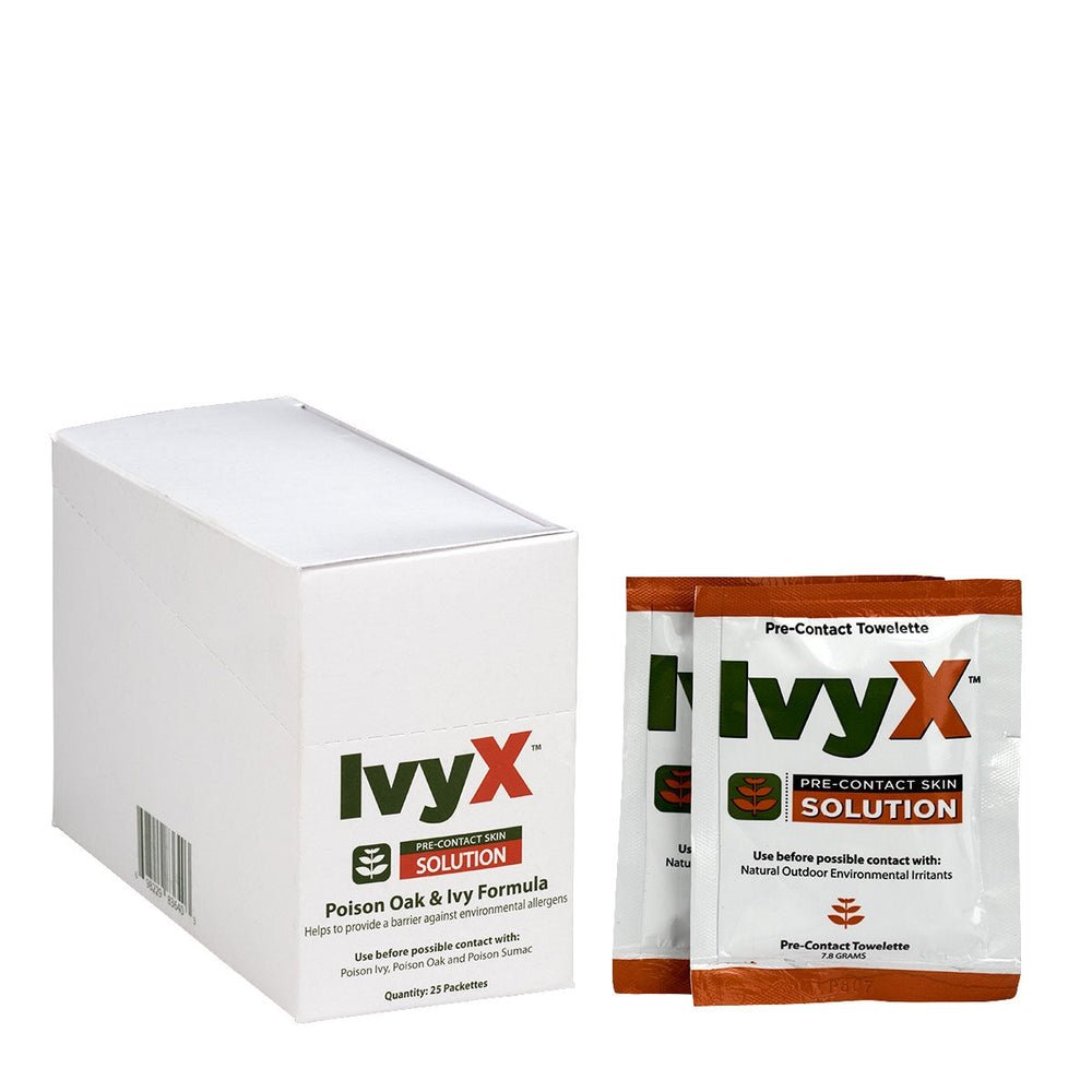 First Aid Only IvyX Pre-Contact Lotion Packets, 25 Per Box. Poison Oak & Ivy Formula
