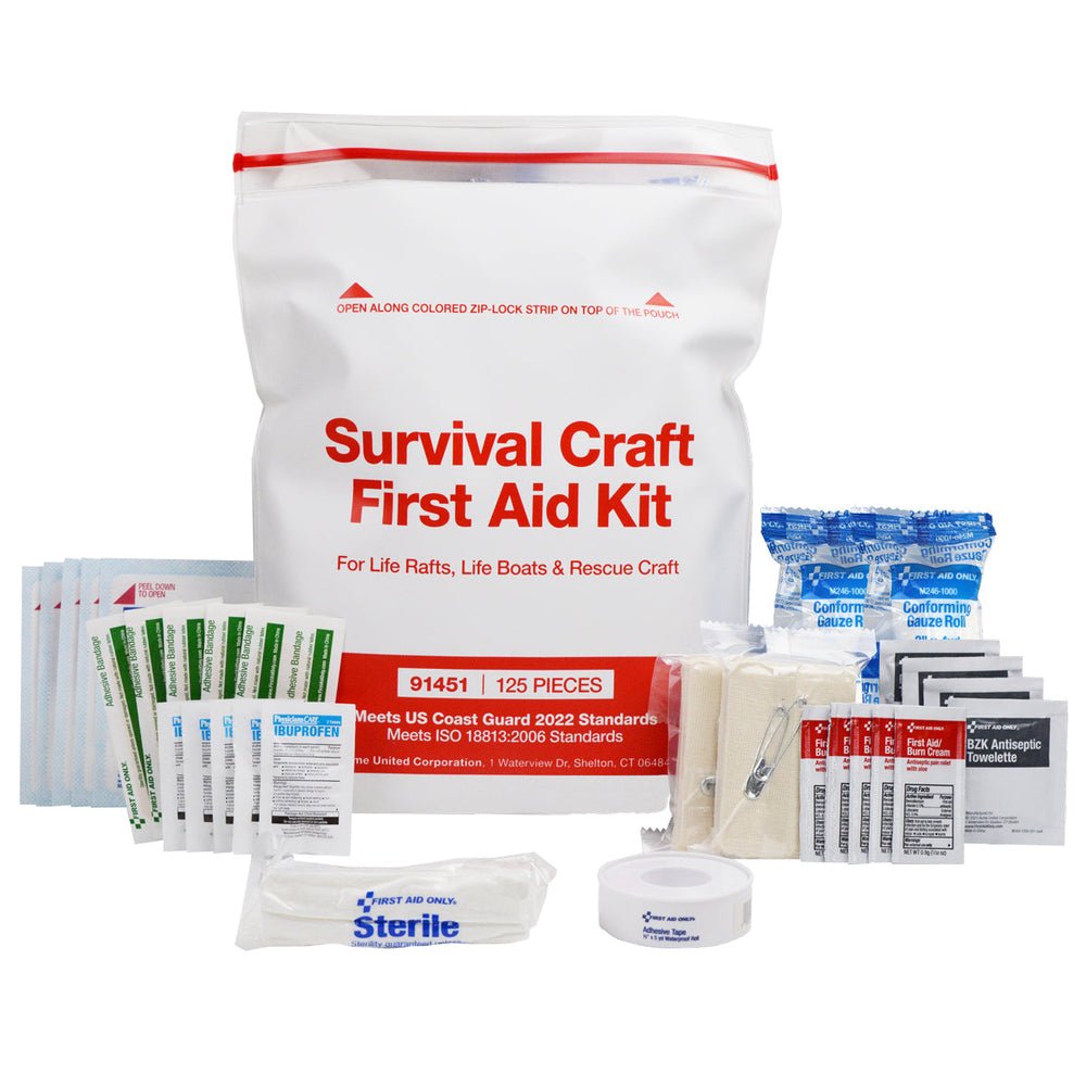 First Aid Only Life Raft & Life Boat Survival Craft First Aid Kit