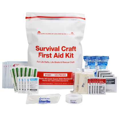 First Aid Only Life Raft & Life Boat Survival Craft First Aid Kit