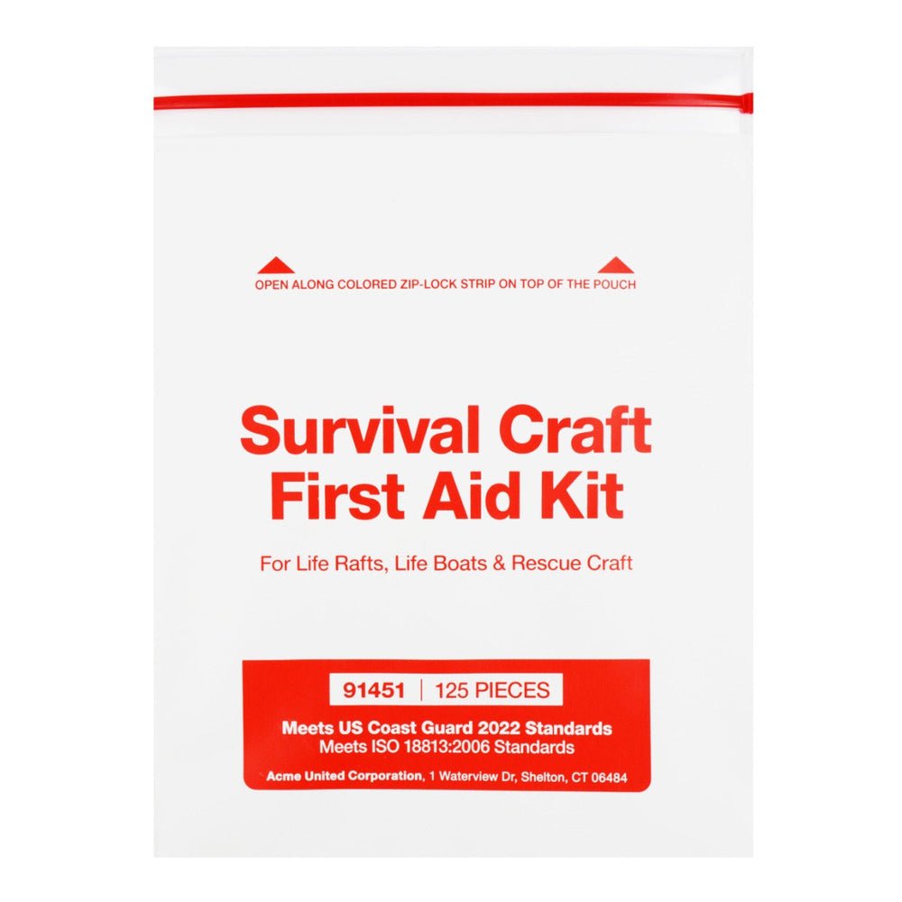 First Aid Only Life Raft & Life Boat Survival Craft First Aid Kit
