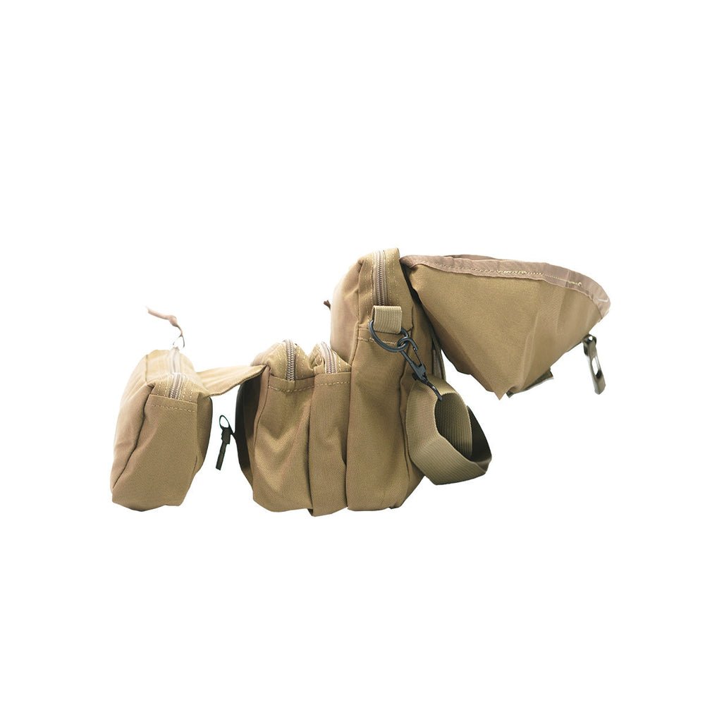 Elite First Aid M-3 Medic First Aid Tri-Fold Bag - Tan