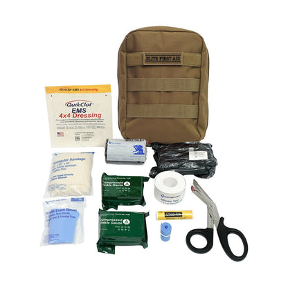 Elite First Aid Military IFAK Advanced Kit - Tan