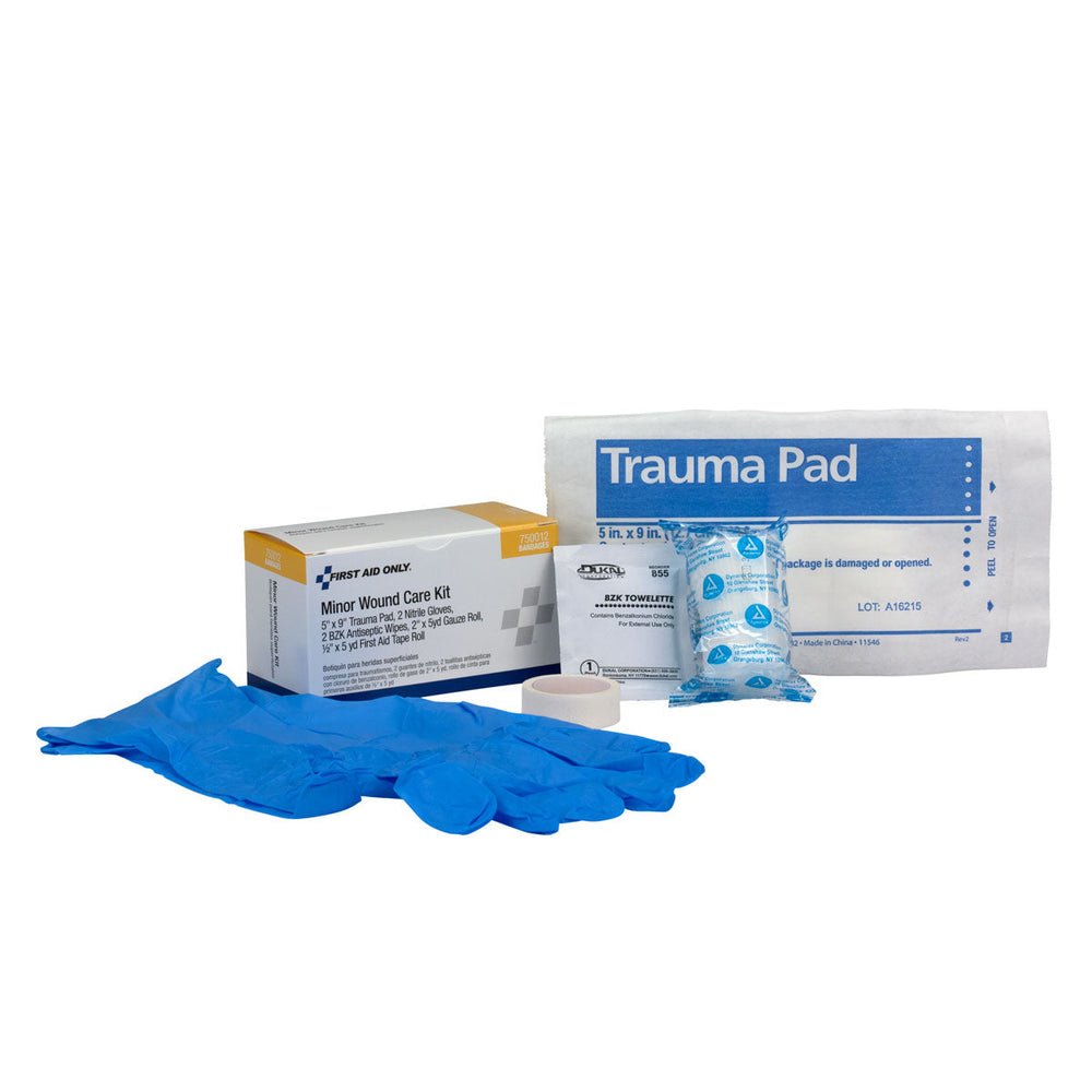 First Aid Only Minor Wound Care Kit, Unit Box