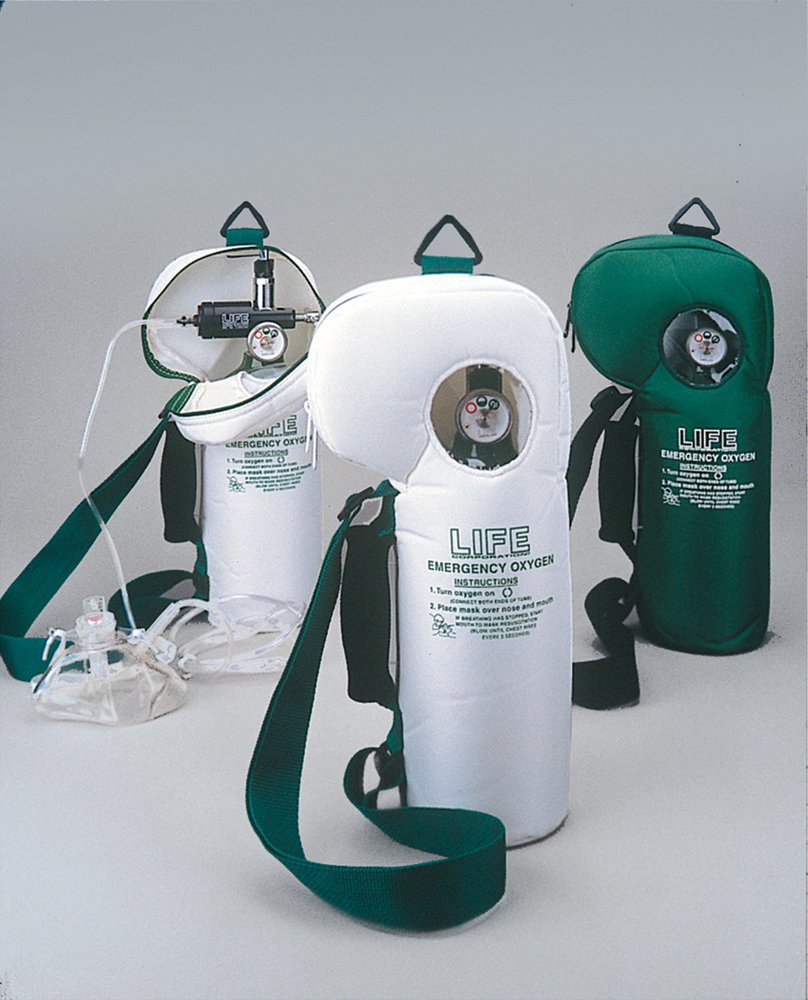 First Aid Only Oxygen Tank Soft Pac, 6 & 12 LPM