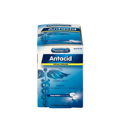 PhysiciansCare Antacid, 25x2 per Box