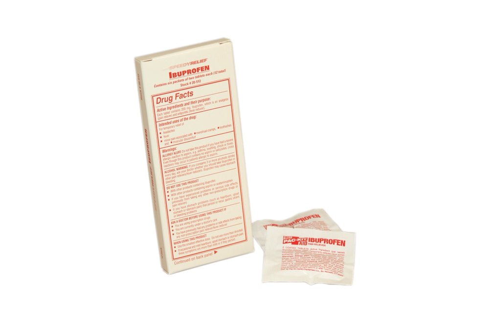 PhysiciansCare Ibuprofen, 6 Total, 2 Per Box