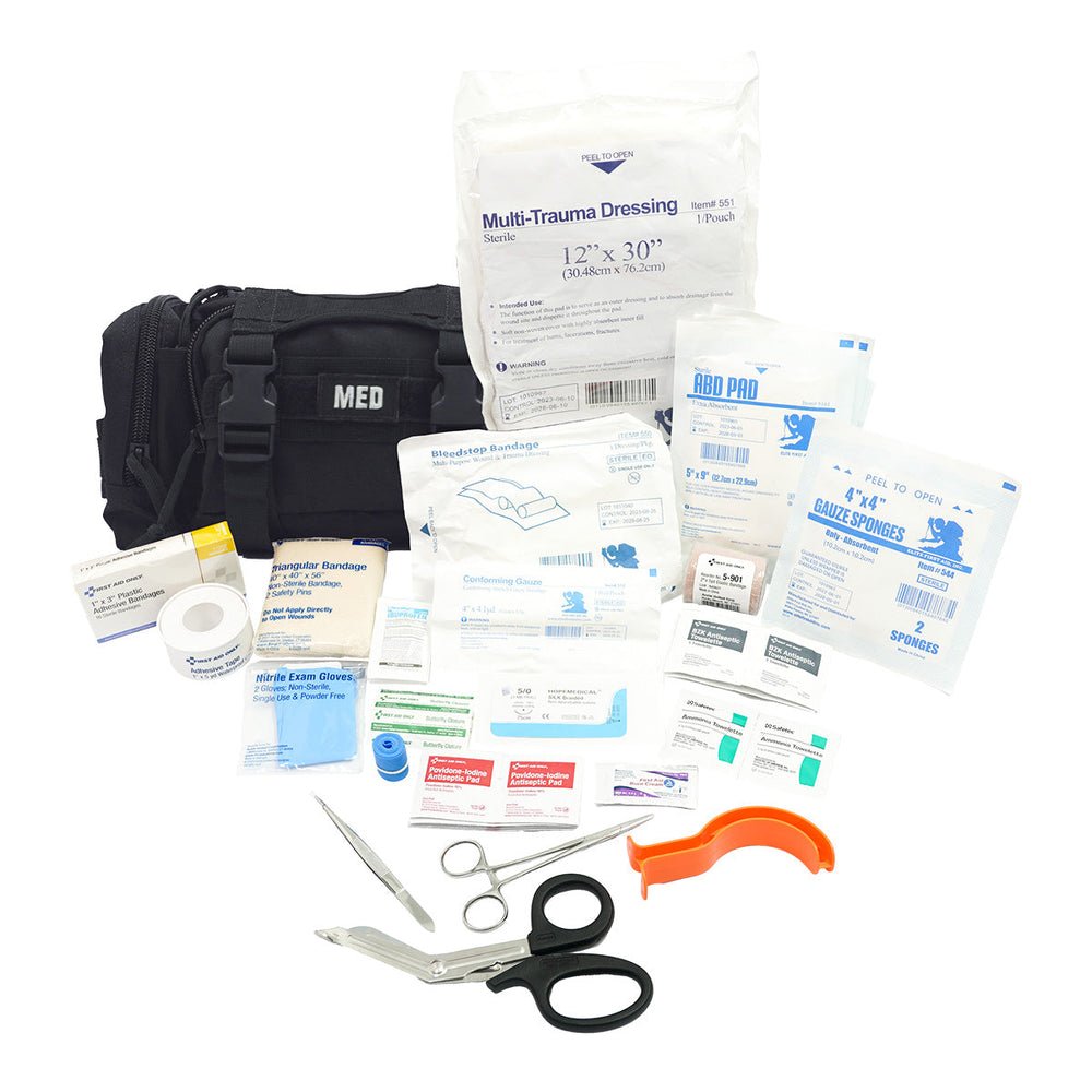 Elite First Aid Rapid Response First Aid Bag - Black