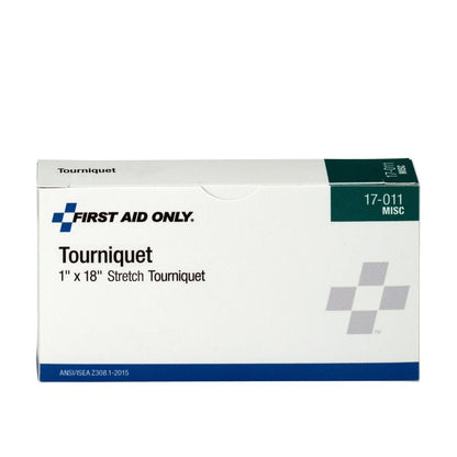 First Aid Only 1" x 18" Rubber Tourniquet, 1 Per Box
