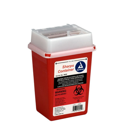 First Aid Only Sharps Container, 1 qt.