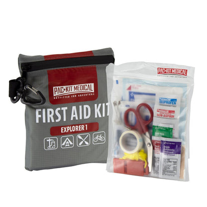 First Aid Only Small Explorer Watertight First Aid Kit, 67 Pieces