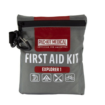 First Aid Only Small Explorer Watertight First Aid Kit, 67 Pieces
