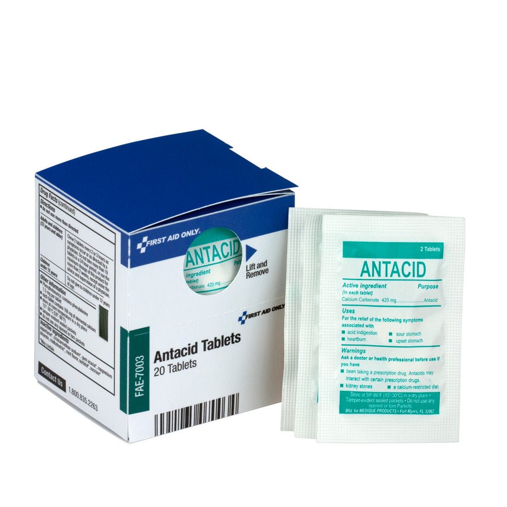 SmartCompliance Refill Antacid, 2 Tablets per Packet, 10 Packets per Box