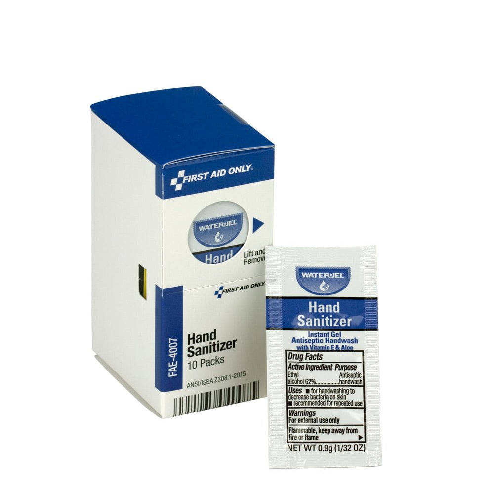 SmartCompliance Refill Hand Sanitizer Packets, 10 Per Box