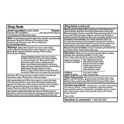 SmartCompliance Refill Ibuprofen, 2 Tablets per Packet, 10 Packets per Box