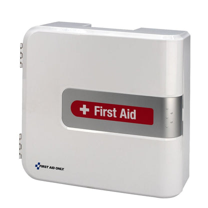 SmartCompliance Complete First Aid Plastic Cabinet, ANSI 2021 A+ with Meds