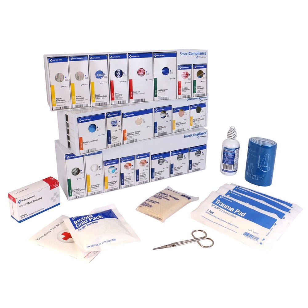SmartCompliance RetroFit Business without Medications, 100 Person, ANSI 2021 Compliant
