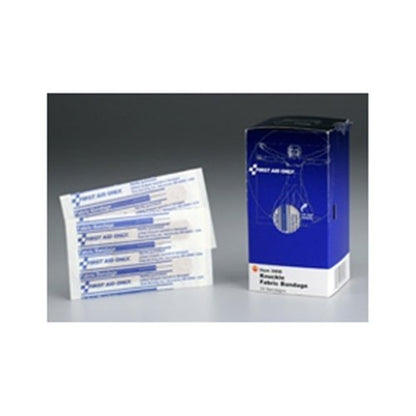 SmartCompliance Refill Knuckle Blue Metal Detectable Bandages, 20 Per Box