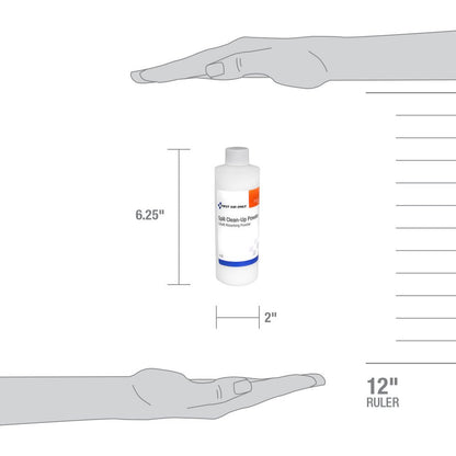 First Aid Only Spill Clean-Up Powder, 8 oz. Pour Bottle