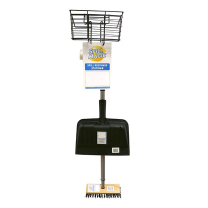 Spill Magic Spill Response Station with Pocket Pad Basket, No Bottle