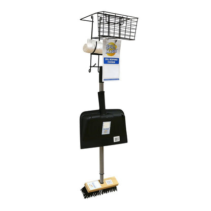 Spill Magic Spill Response Station with Pocket Pad Basket, No Bottle