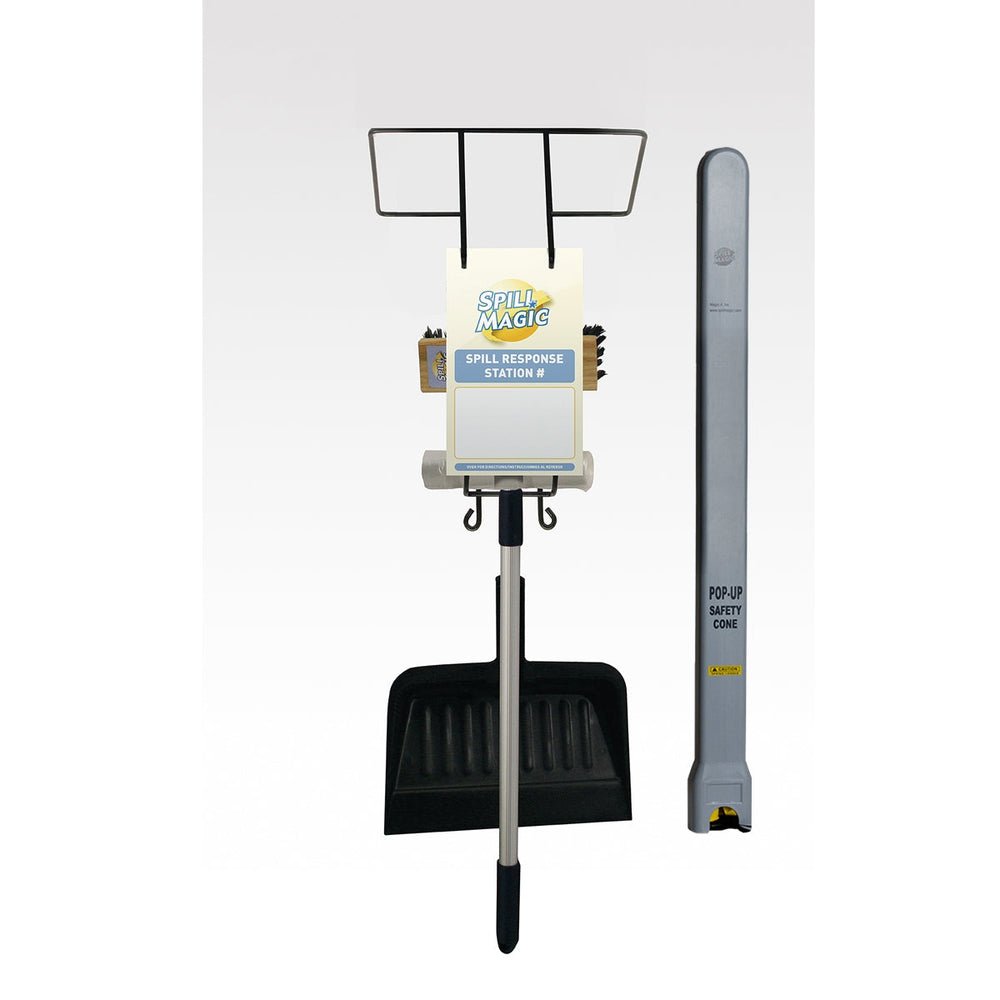 Spill Magic Spill Response Station & 1 20" Cone, No Bottle