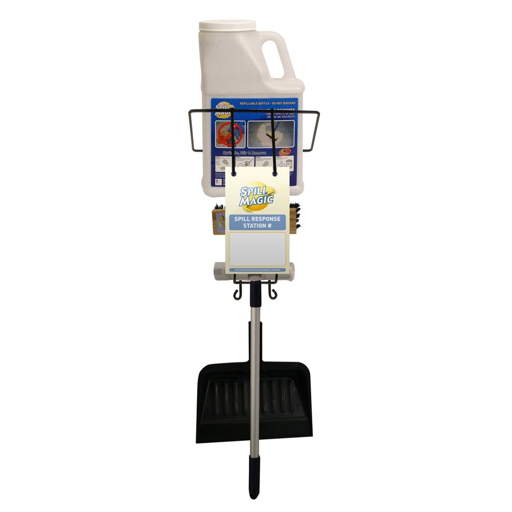 Spill Response Station Kit W/ Filled Spill Magic Bottle