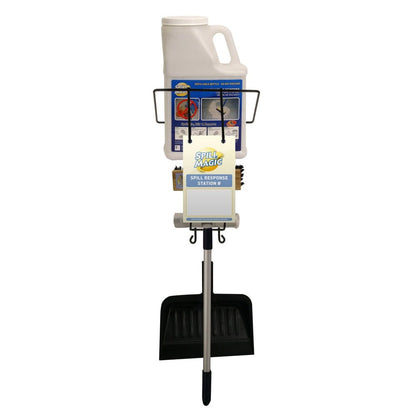 Spill Response Station Kit W/ Filled Spill Magic Bottle