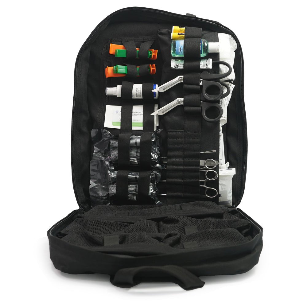Elite First Aid Stomp Medical Backpack - Black