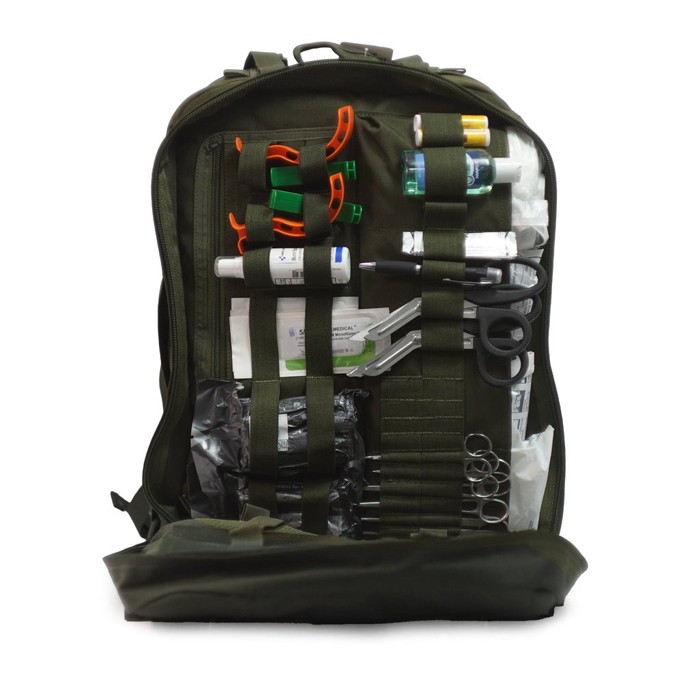 Elite First Aid Stomp Medical Backpack - Olive Drab