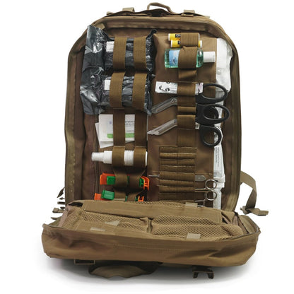 Elite First Aid Stomp Medical Backpack - Tan