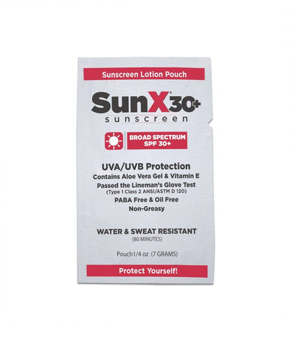 First Aid Only SunX30 Sunscreen Lotion Packets, 300 Per Box