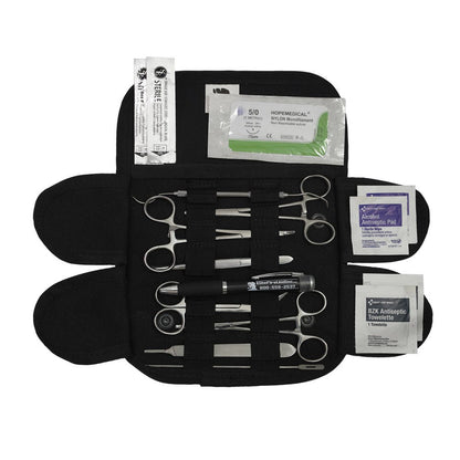 Elite First Aid Surgical Set Pouch - Black