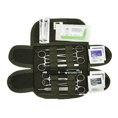Elite First Aid Surgical Set Pouch - Olive Drab