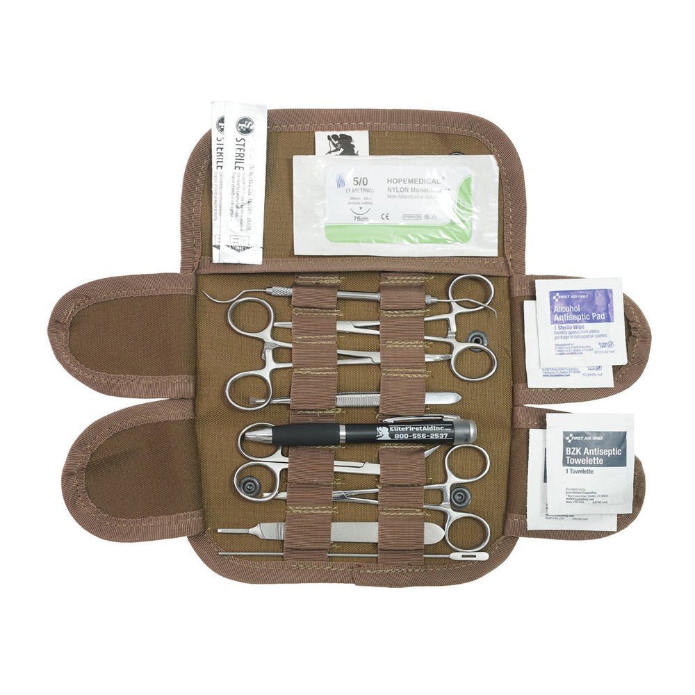 Elite First Aid Surgical Set Pouch - Tan