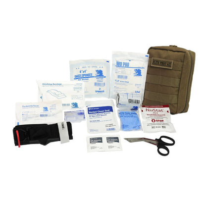 Elite First Aid Tactical IFAK Advanced Kit with Bleeding Control - Tan