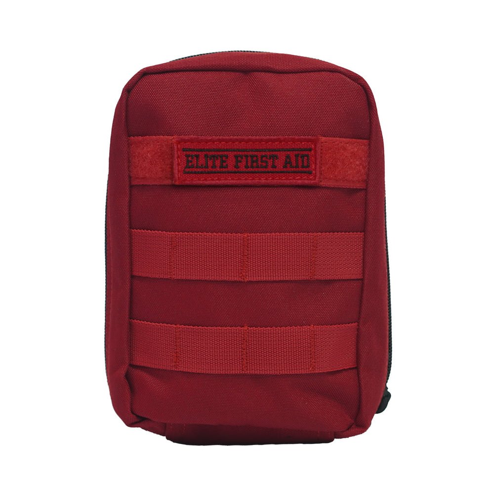 Elite First Aid Tactical IFAK PRO Kit with Bleeding Control - Red