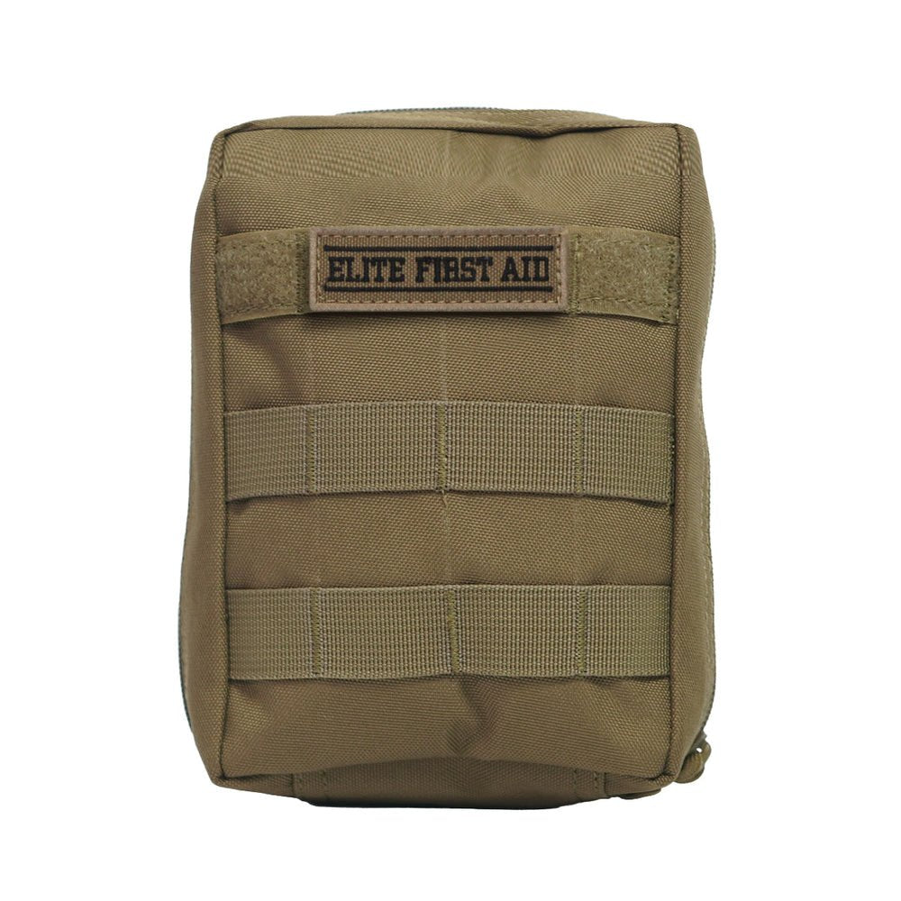 Elite First Aid Tactical IFAK PRO Kit with Bleeding Control - Tan