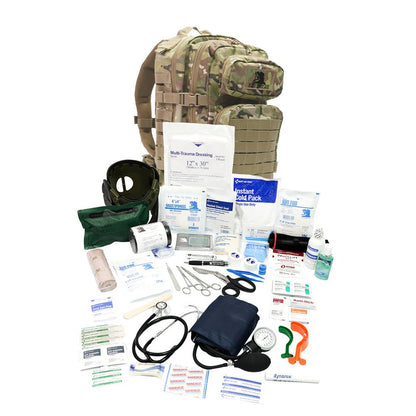 Elite First Aid Tactical Trauma Advanced Backpack with Bleeding Control - All Terrain