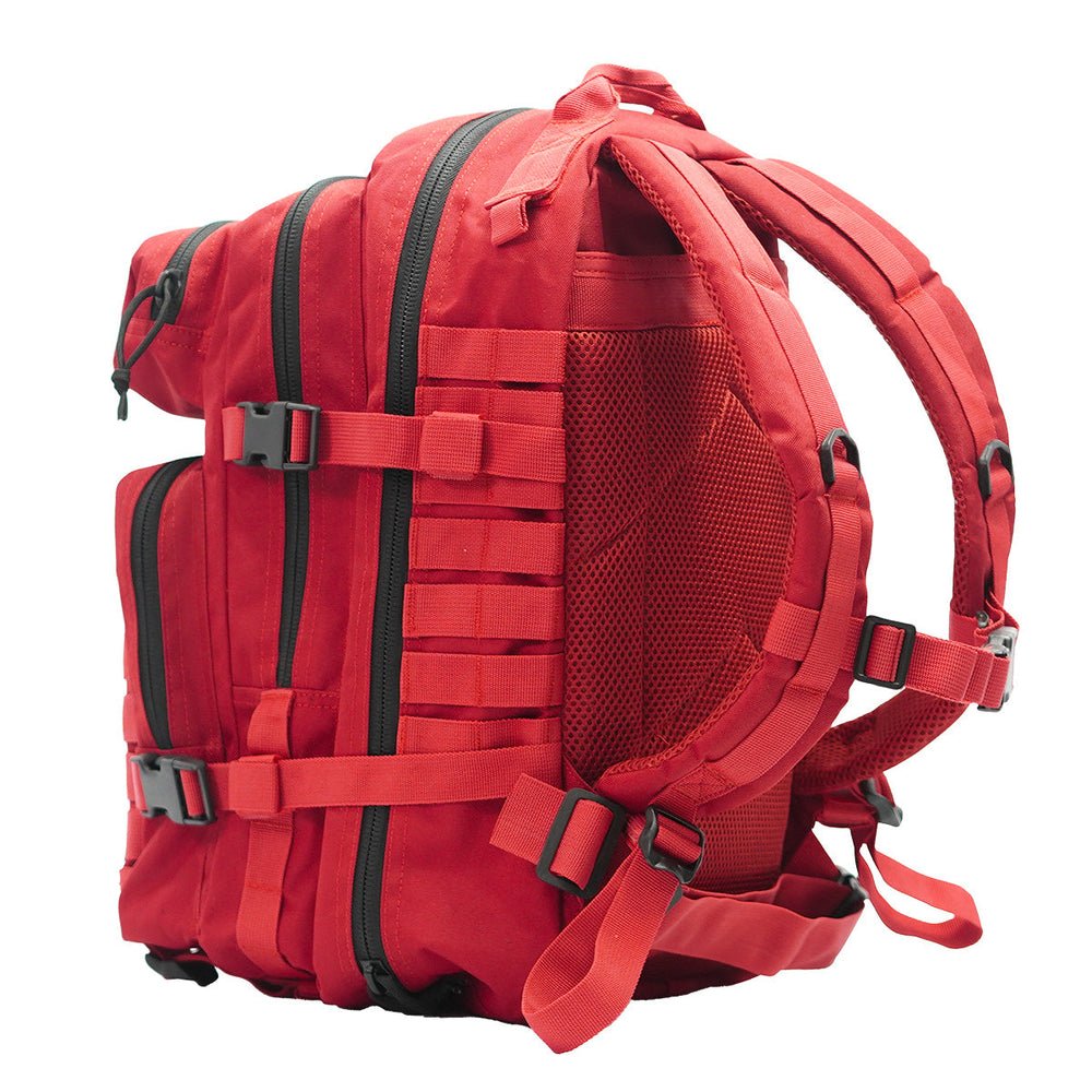 Elite First Aid Tactical Trauma Advanced Backpack with Bleeding Control - Red