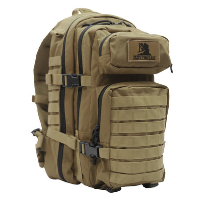 Elite First Aid Tactical Trauma First Aid Backpack - Tan