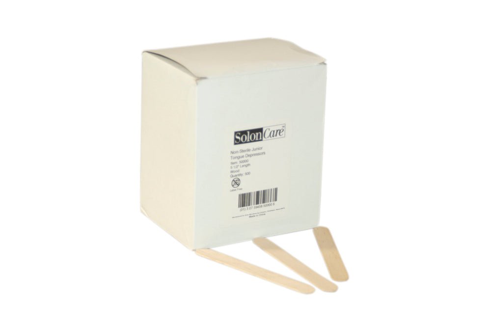 First Aid Only Tongue Depressors, 6", 500 Per Box