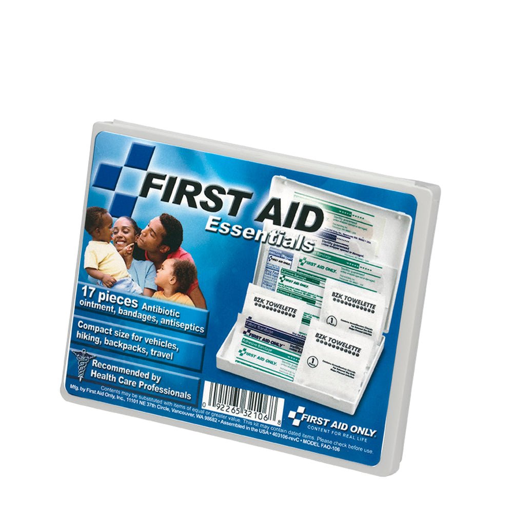 First Aid Only 16 Piece Travel First Aid Kit, Plastic Case