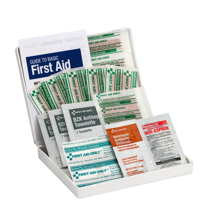 First Aid Only Travel First Aid Kit, 20 Piece, Plastic Case