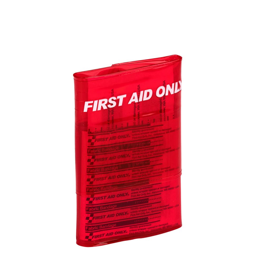 First Aid Only Trifold Travel First Aid Kit, Vinyl Case