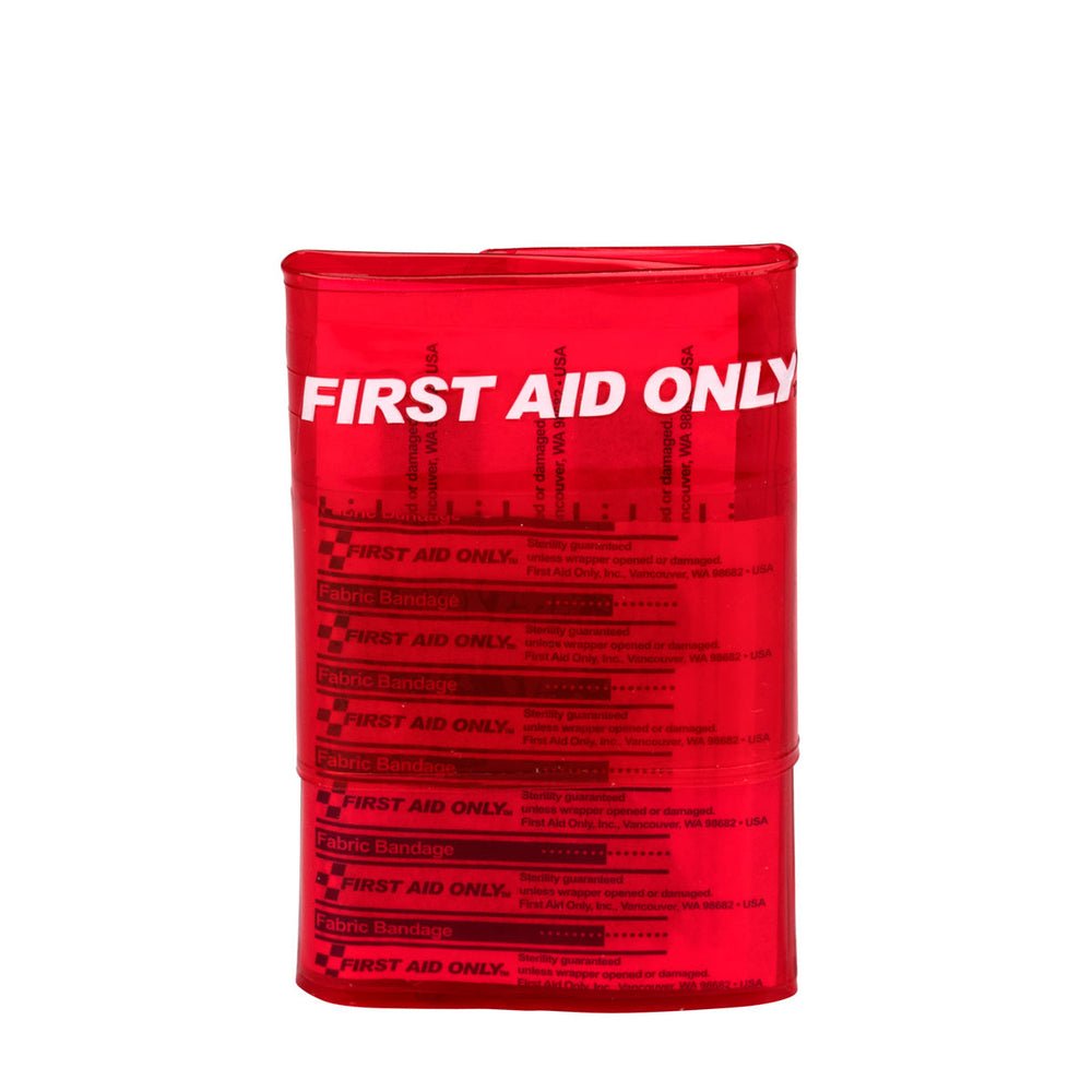 First Aid Only Trifold Travel First Aid Kit, Vinyl Case