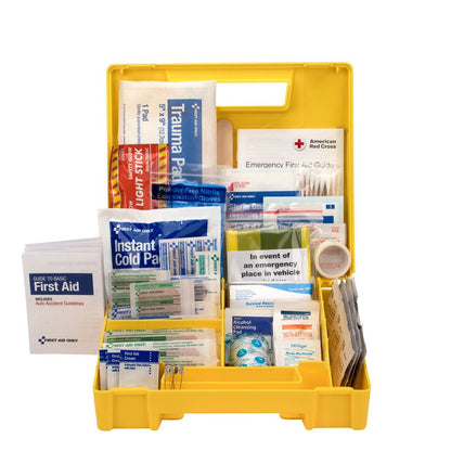 First Aid Only Vehicle First Aid Kit, 138 Piece, Plastic Case