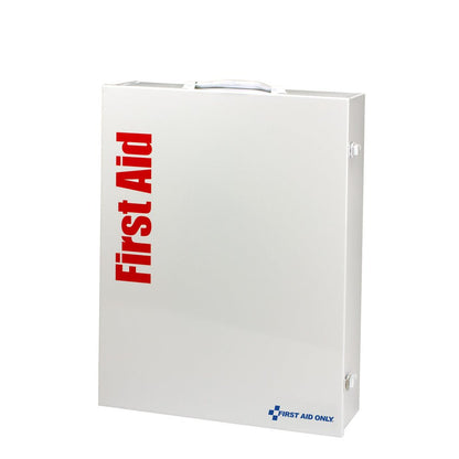 First Aid Only 150 Person XL Metal SmartCompliance Food Service First Aid Cabinet without Medications